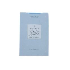 Thomas Nelson KJV Baby’s First New Testament, Leathersoft, Blue 9 Thomas Nelson KJV Baby’s First New Testament, Leathersoft, Blue -SHOPtheWORD store 206 0867 1