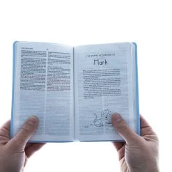 Thomas Nelson KJV Baby’s First New Testament, Leathersoft, Blue 11 Thomas Nelson KJV Baby’s First New Testament, Leathersoft, Blue -SHOPtheWORD store 206 0867 3