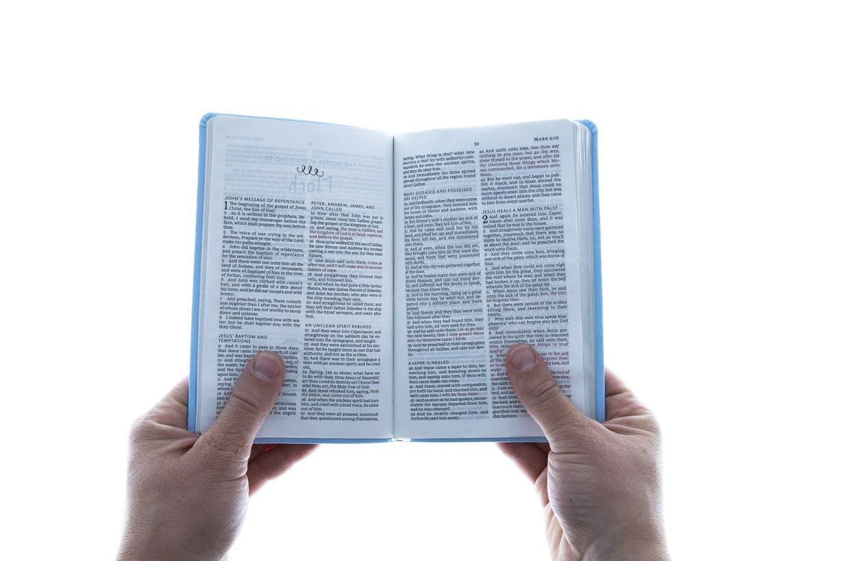 Thomas Nelson KJV Baby’s First New Testament, Leathersoft, Blue 7 Thomas Nelson KJV Baby’s First New Testament, Leathersoft, Blue - Image 5