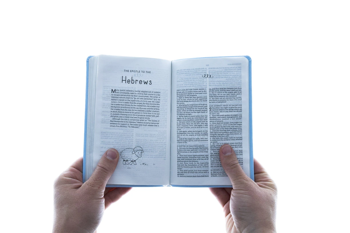 Thomas Nelson KJV Baby’s First New Testament, Leathersoft, Blue 8 Thomas Nelson KJV Baby’s First New Testament, Leathersoft, Blue - Image 6