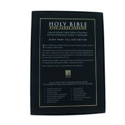 Christian Art Gifts KJV Tan Full Grain Leather Giant Print Full-size With Thumb Indexing -SHOPtheWORD store 206 0869 5