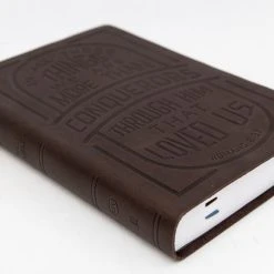 Thomas Nelson KJV Large Print Verse Art Cover Bible – Brown -SHOPtheWORD store 206 0871 3