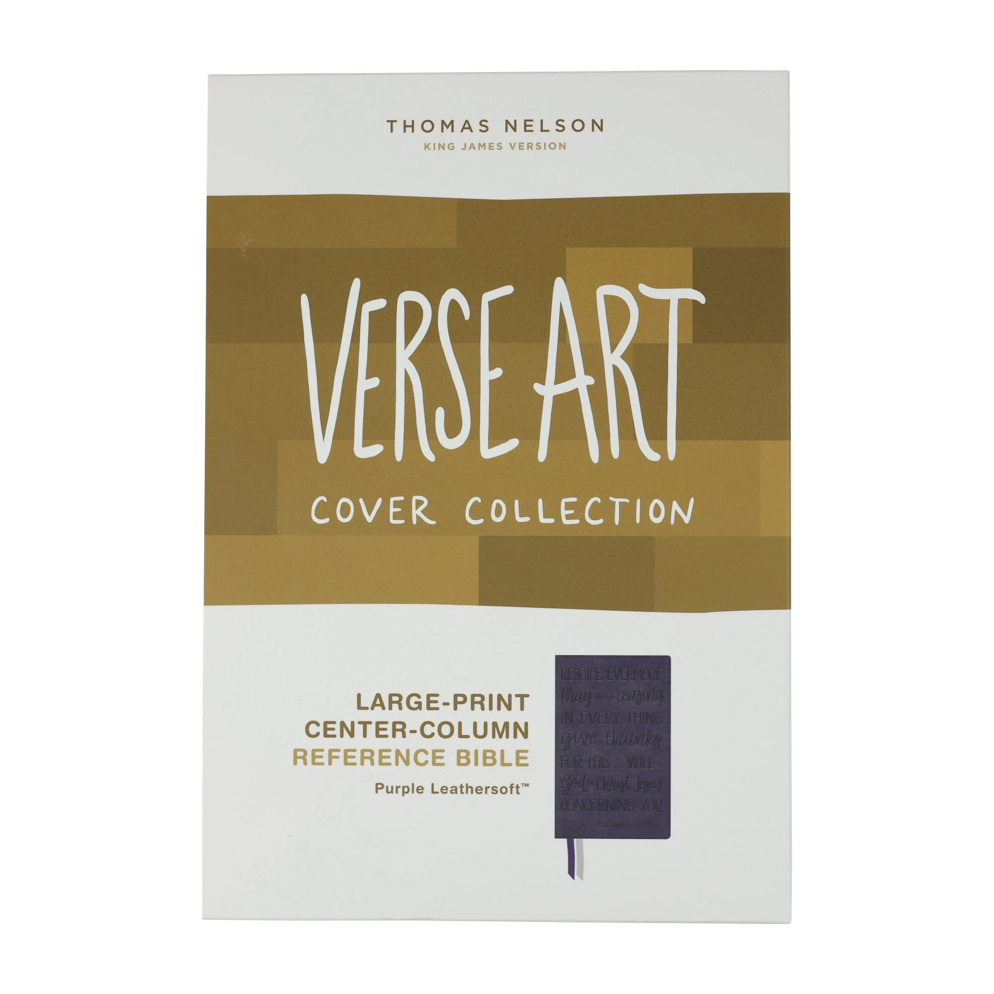 Thomas Nelson KJV Large Print Center-Column Reference Bible – Purple 4 Thomas Nelson KJV Large Print Center-Column Reference Bible – Purple - Image 2