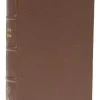 Thomas Nelson KJV Personal Size Large Print Genuine Leather – Brown