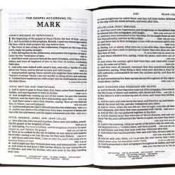 Thomas Nelson KJV Personal Size Large Print Genuine Leather – Brown 7 Thomas Nelson KJV Personal Size Large Print Genuine Leather – Brown -SHOPtheWORD store 206 0874 2