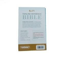 KJV Thinline Reference Bible – Blue Imitation Leather -SHOPtheWORD store 206 0878 5
