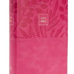 Thomas Nelson KJV Personal Size Large Print Single-Column Reference Bible – Pink