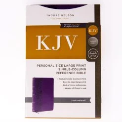Thomas Nelson KJV Personal Size Large Print Single-Column Reference Bible – Purple 10 Thomas Nelson KJV Personal Size Large Print Single-Column Reference Bible – Purple -SHOPtheWORD store 206 0881 3
