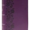 Thomas Nelson KJV Personal Size Large Print Single-Column Reference Bible – Purple