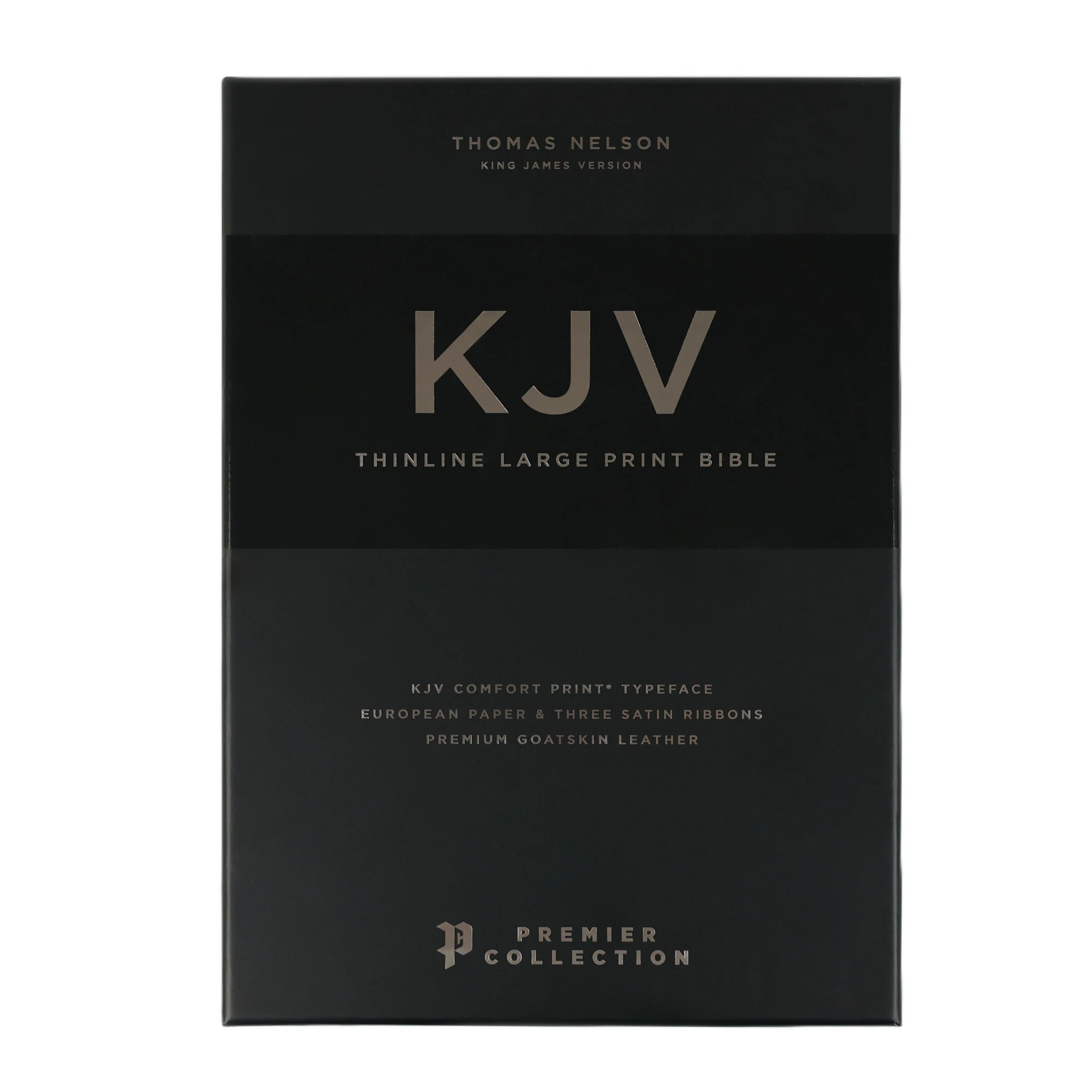 Thomas Nelson KJV Thinline Bible, Large Print – Black 4 Thomas Nelson KJV Thinline Bible, Large Print – Black - Image 2