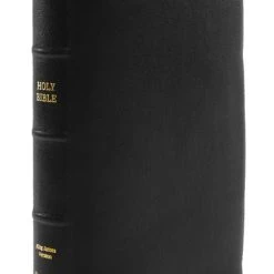 Thomas Nelson KJV Thinline Bible, Large Print β Black (Indexed)