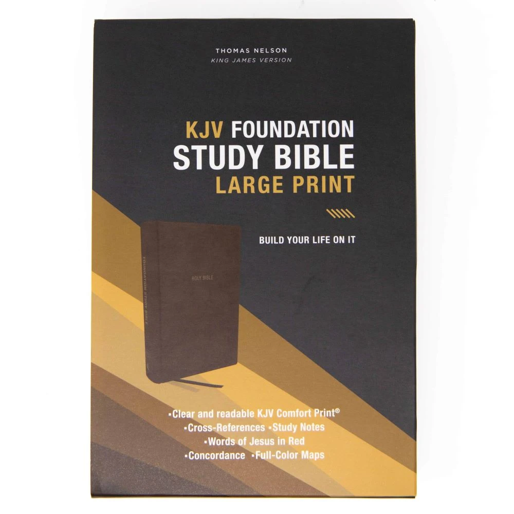 Thomas Nelson KJV Foundation Study Bible Brown 7 Thomas Nelson KJV Foundation Study Bible Brown - Image 5