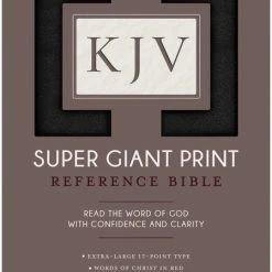 KJV Super Giant Print Bible Black