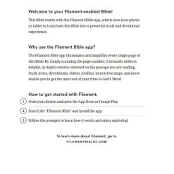 Tyndale House Publishing KJV Large Print Premium Value Thinline Brown – Filament Enabled -SHOPtheWORD store 206 0897 1