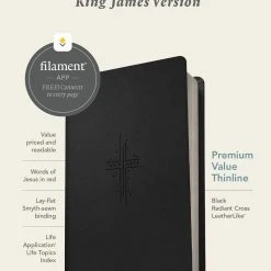 Tyndale House Publishing KJV Premium Value Thinline Bible Black – Filament Enabled 9 Tyndale House Publishing KJV Premium Value Thinline Bible Black – Filament Enabled -SHOPtheWORD store 206 0899 0