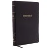 KJV Center-Column, Giant Print, Bonded Leather, Black, Red Letter -SHOPtheWORD store 206 0901 0