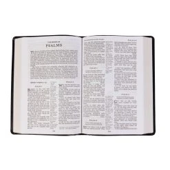 KJV Center-Column, Giant Print, Bonded Leather, Black, Red Letter -SHOPtheWORD store 206 0901 1