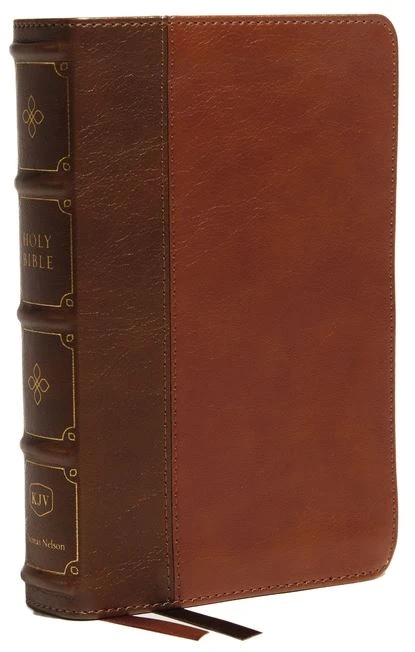 Thomas Nelson KJV Compact Bible, MacLaren Series, Leathersoft, Brown 3 Thomas Nelson KJV Compact Bible, MacLaren Series, Leathersoft, Brown
