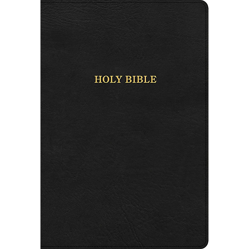 KJV Large Print Thinline Bible, Black Leathertouch – Large Print 3 KJV Large Print Thinline Bible, Black Leathertouch – Large Print