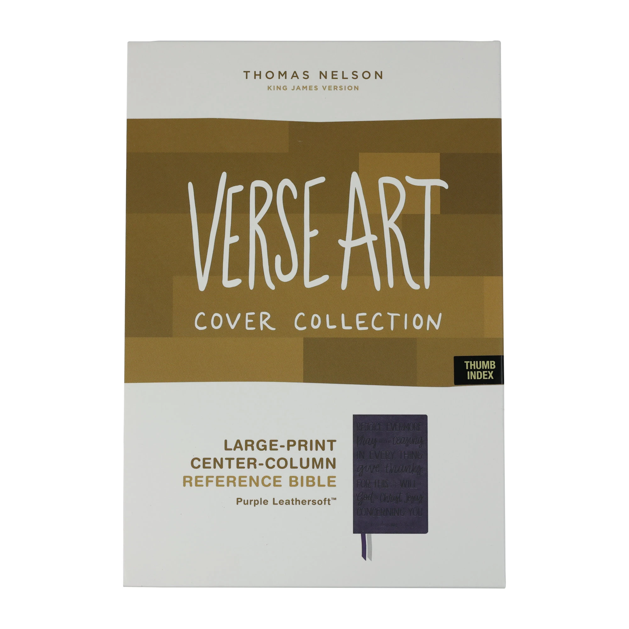 Harper Collins Canada Ltd. KJV Large Print Center-Column Reference Bible – Purple (Indexed) 4 Harper Collins Canada Ltd. KJV Large Print Center-Column Reference Bible – Purple (Indexed) - Image 2