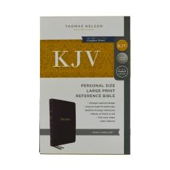 Thomas Nelson KJV Large Print Reference Bible, Vintage Series – Burgundy -SHOPtheWORD store 206 0934 1