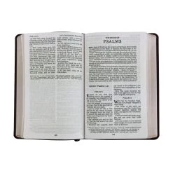 Thomas Nelson KJV Large Print Reference Bible, Vintage Series – Burgundy -SHOPtheWORD store 206 0934 3