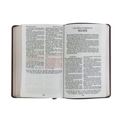 Thomas Nelson KJV Large Print Reference Bible, Vintage Series – Burgundy -SHOPtheWORD store 206 0934 4