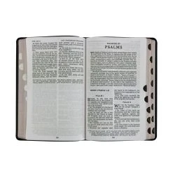 Thomas Nelson KJV Large Print Reference Bible, Vintage Series Thumb Indexed – Black -SHOPtheWORD store 206 0935 3 1