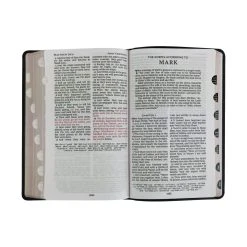 Thomas Nelson KJV Large Print Reference Bible, Vintage Series Thumb Indexed – Black -SHOPtheWORD store 206 0935 4 1