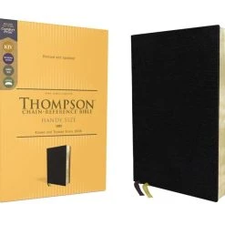 Zondervan KJV Thompson Chain-Reference Handy Size Bible – Black