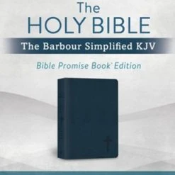 Bible Promise Book Simplified KJV – Navy Cross