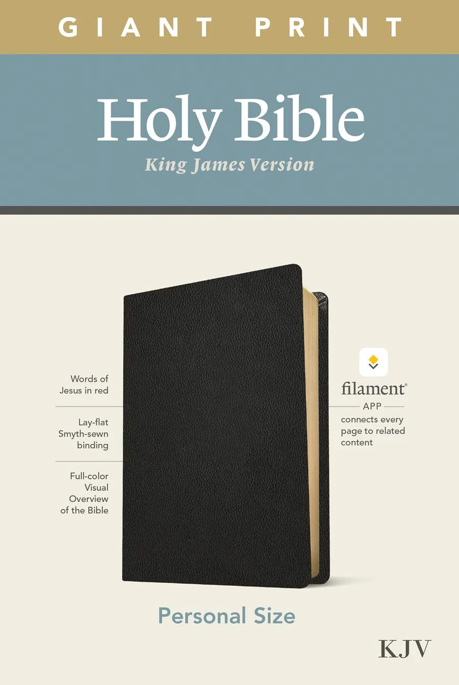KJV Personal Size Giant Print Bible, Filament Enabled KJV Personal Size Giant Print Bible, Filament Enabled -SHOPtheWORD store 206 0965 0