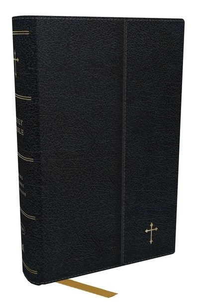 Thomas Nelson KJV Compact Reference Bible, Leatherflex, Black With Flap 3 Thomas Nelson KJV Compact Reference Bible, Leatherflex, Black With Flap