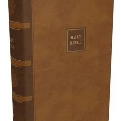 Thomas Nelson KJV Compact Reference Bible, Leathersoft, Brown