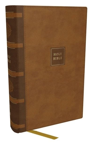 Thomas Nelson KJV Compact Reference Bible, Leathersoft, Brown 3 Thomas Nelson KJV Compact Reference Bible, Leathersoft, Brown
