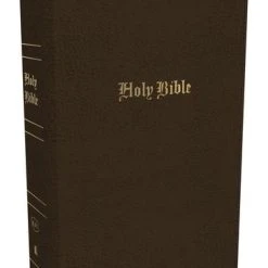 Harper Collins Canada Ltd. KJV Super Giant Print Reference Bible, Brown