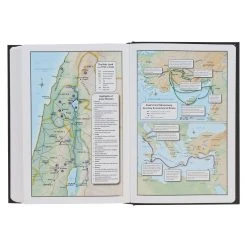 Christian Art Gifts KJV Black Hardcover Large Print Study Bible -SHOPtheWORD store 206 0988 3