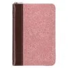 KJV Pink And Saddle Tan Faux Leather Mini Pocket Bible W/ Zipper -SHOPtheWORD store 206 0989 0 1