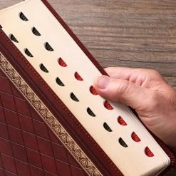 Christian Art Gifts KJV Study Bible, Standard Print Faux Leather – Thumb Index -SHOPtheWORD store 206 1000 3