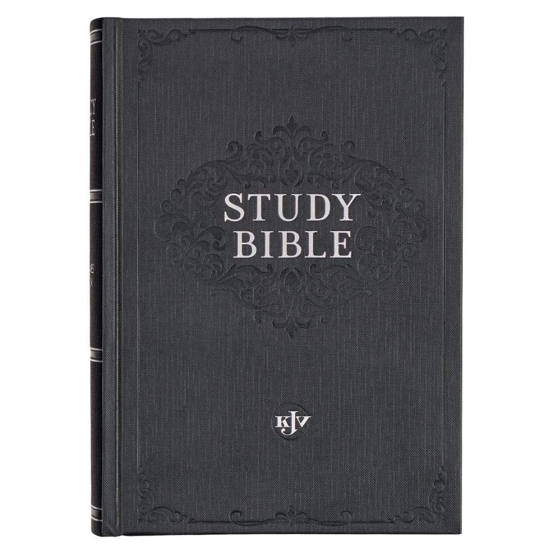 Christian Art Gifts KJV Black Hardcover Study Bible 3 Christian Art Gifts KJV Black Hardcover Study Bible