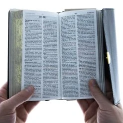 KJV Compact Bible Brown Bonded Leather -SHOPtheWORD store 206 1010 4