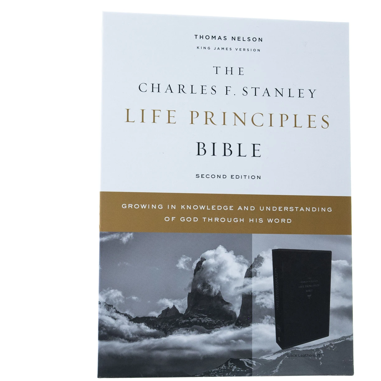 Thomas Nelson KJV, Charles F. Stanley Life Principles Bible, 2nd Edition, Leathersoft, Black 3 Thomas Nelson KJV, Charles F. Stanley Life Principles Bible, 2nd Edition, Leathersoft, Black