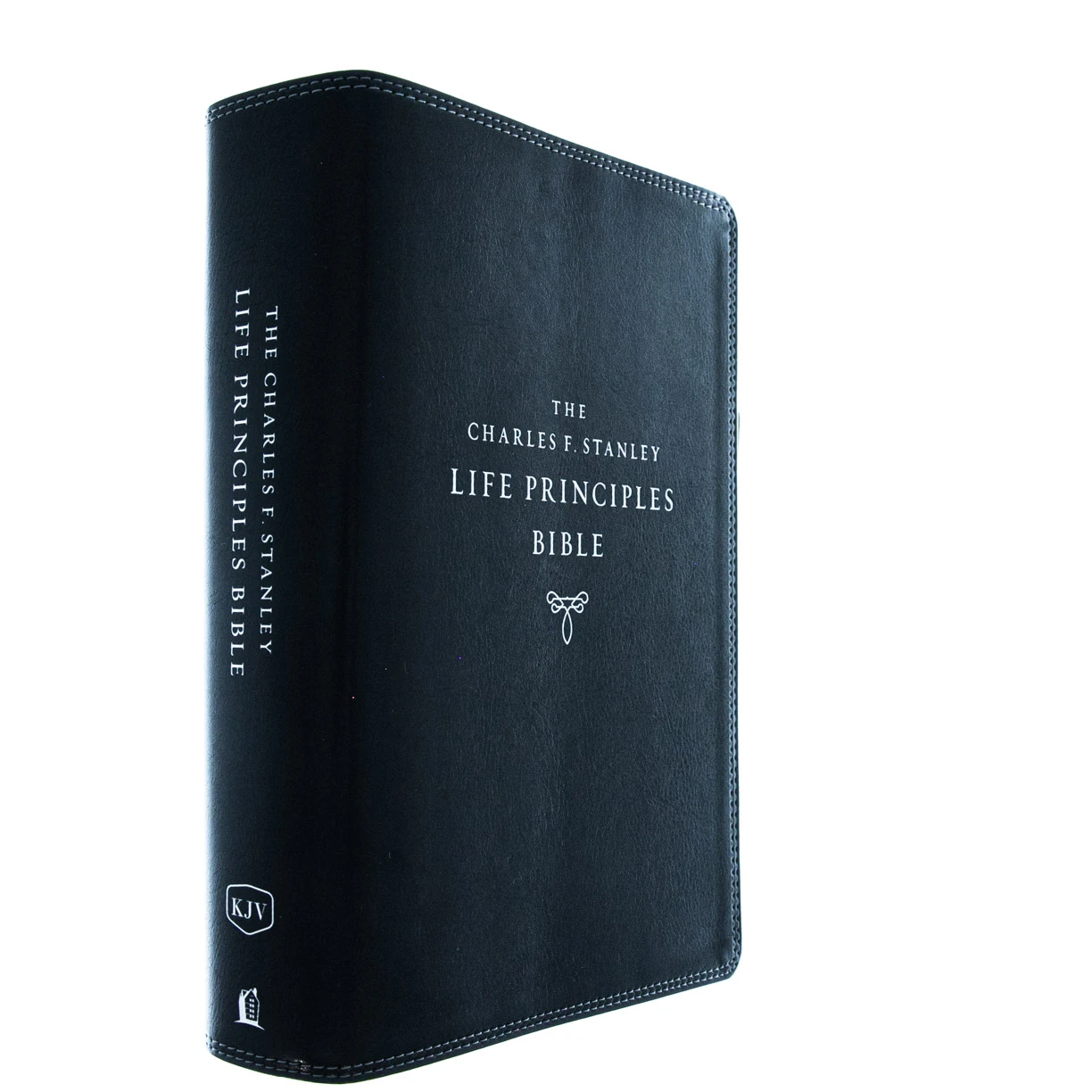Thomas Nelson KJV, Charles F. Stanley Life Principles Bible, 2nd Edition, Leathersoft, Black 4 Thomas Nelson KJV, Charles F. Stanley Life Principles Bible, 2nd Edition, Leathersoft, Black - Image 2