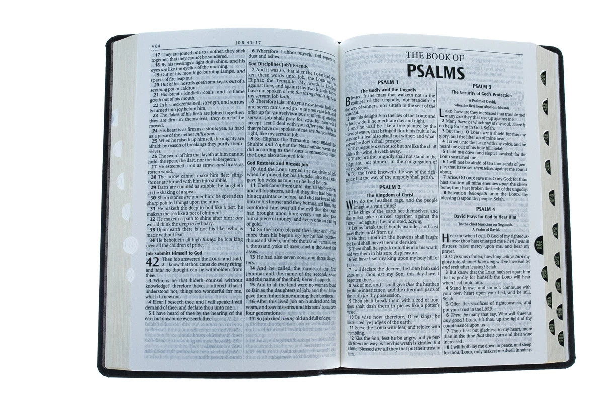 Christian Art Gifts KJV Dark Brown Faux Leather Large Print Thinline Bible 5 Christian Art Gifts KJV Dark Brown Faux Leather Large Print Thinline Bible - Image 3