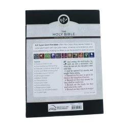 WEIGHT: 3 Lbs KJV Bible Super Giant Print Tan 13 WEIGHT: 3 Lbs KJV Bible Super Giant Print Tan -SHOPtheWORD store 206 1072 5