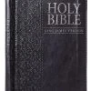 Christian Art Gifts KJV Bible Mini Pocket Black With Zipper