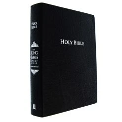 Thomas Nelson KJV Study Bible, Large Print, Bonded Leather, Black -SHOPtheWORD store 206 2086 2