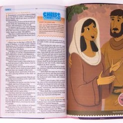 Holman Bible Publishers KJV One Big Story Bible, Pink/Purple Leathertouch -One Big Story 7 Holman Bible Publishers KJV One Big Story Bible, Pink/Purple Leathertouch -One Big Story -SHOPtheWORD store 206 2091 2