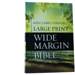 KJV Large Print Wide Margin Bible Hardcover 8 KJV Large Print Wide Margin Bible Hardcover -SHOPtheWORD store 206 2103 1