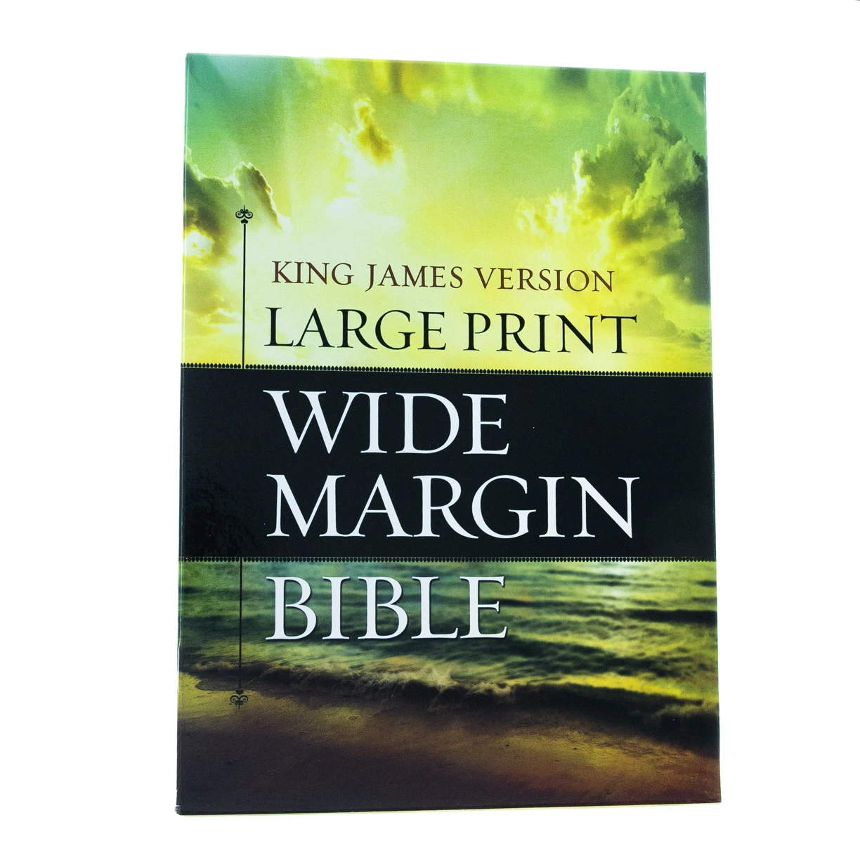 WEIGHT: 0 Lbs KJV Large Print Wide Margin Bible Brown Flexisoft Leather 6 WEIGHT: 0 Lbs KJV Large Print Wide Margin Bible Brown Flexisoft Leather - Image 4